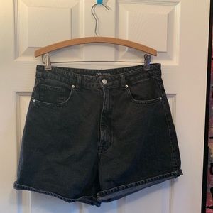 ZARA high waisted shorts